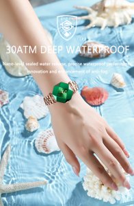 Poedaghar Woman watch Luxury Green 4