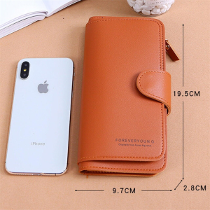 Women Ladies Leather Wallet Long Purse Phone Card Holder Case Clutch Large Capacity 4