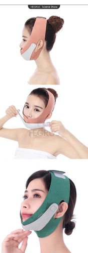 HEGRUS Face Slimm-ing Belt Thin Face Band-age Breath-able Graphene Bandages Slimming Cheek M-ask F-acial Anti-Wrinkle Bandage Delicate Face-lift Belt Beauty Tools V Shape Lift Up Thin Strap