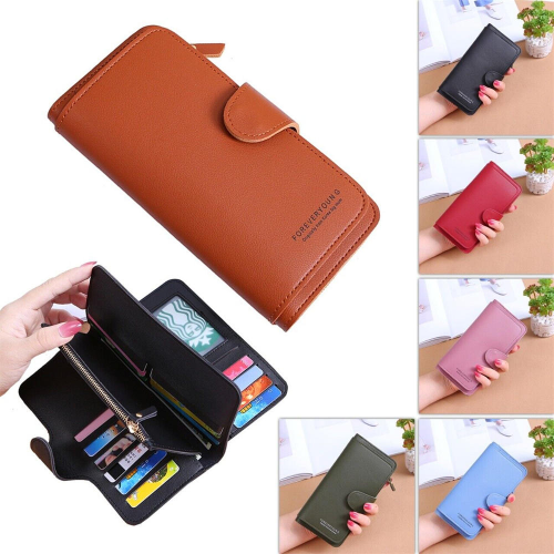 Women Ladies Leather Wallet Long Purse Phone Card Holder Case Clutch Large Capacity