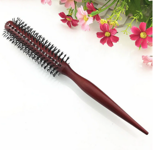 Manufacturers Hair Salons with Sharp-tail Bristle Lotus Nylon Curly Hair Comb Roller Comb Hair Care Styling Comb