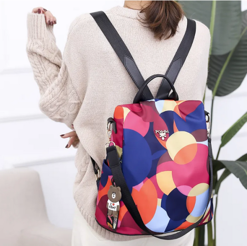 Fashion Backpack Women Oxford Cloth Shoulder Bag 2023 School Bags For Teenage Girls Light Ladies Travel Bagpack Mochila Feminina