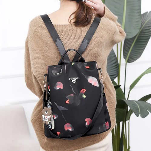 Fashion Backpack Women Oxford Cloth Shoulder Bag 2023 School Bags For Teenage Girls Light Ladies Travel Bagpack Mochila Feminina