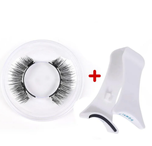 Soft 3D Mink Magnetic Lashes: Natural Thick False Eyelashes Extension, Long Invisible Eyelashes Women Cosmetics Makeup Supplies