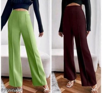 Pretty Sensational Women Women Trousers  3