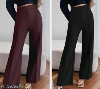 Pretty Sensational Women Women Trousers  7