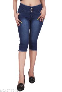 Trendy Feminine Women Capris