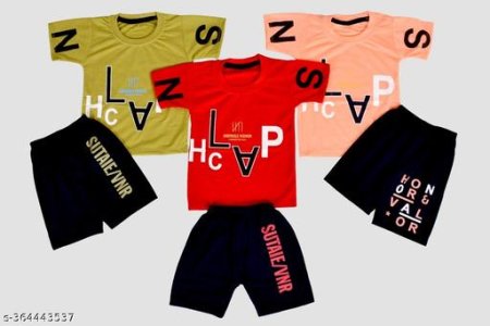 Agile Stylish Boys Top & Bottom Sets