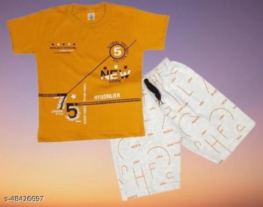 Pretty Stylish Boys Top & Bottom Sets 5