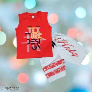 Pretty Stylish Boys Top & Bottom Sets 6
