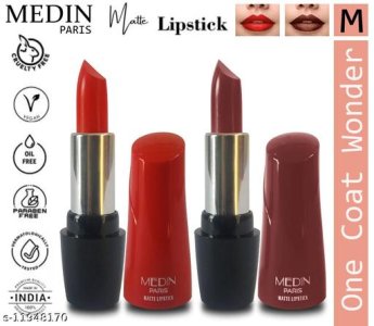 Multicolor Matte lipsticks & Smudge Proof combo set 13