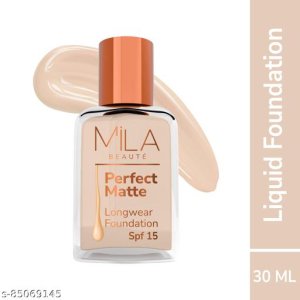 MILA BEAUTE Perfect Matte Foundation 4