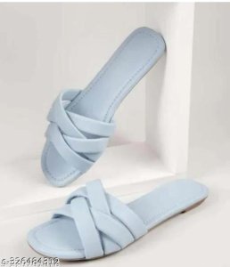  Syntethic Leather,Synthetic Flat Sandals 5