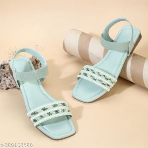 snasta PVC Flat Sandals