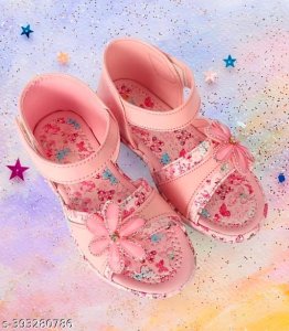 Fuzzy Stylish Kids Girls Sandals