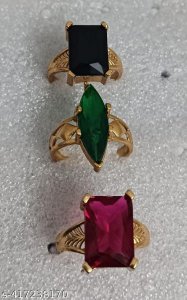 Shimmering Chunky Rings 3