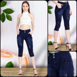 Comfy Glamorous Women Capris 3