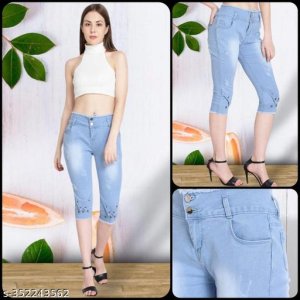 Comfy Glamorous Women Capris 4