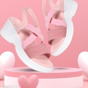  Mesh Wedge Sandals 3