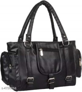 Elegant Fancy Women'S Pu Leather Hand Bags 3