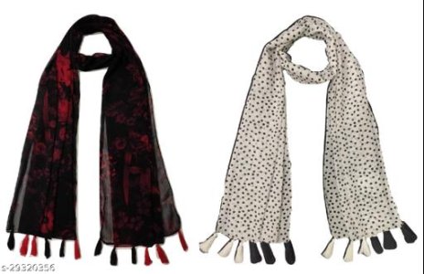 Versatile Fancy Women Scarves Stoles & Gloves 4