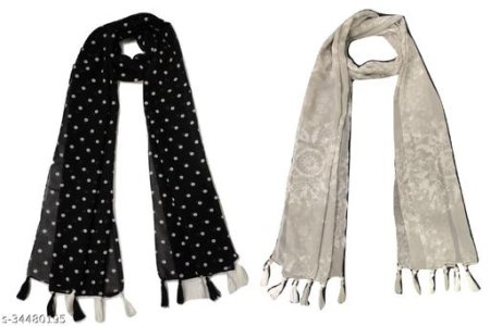 Versatile Fancy Women Scarves, Stoles & Gloves 3