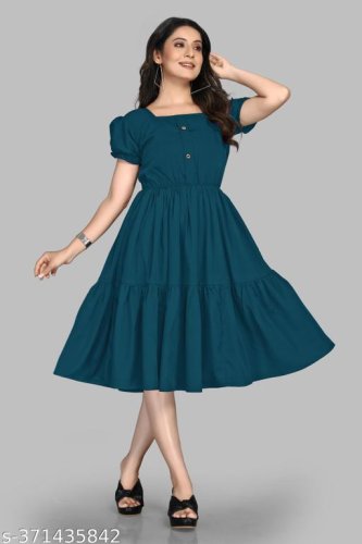 Comfy Feminine Women Dresses