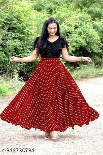 Fancy Fashionista Women Western Skirts