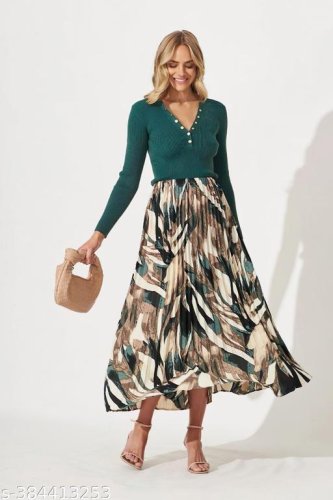 Designer Latest Women Western Skirts