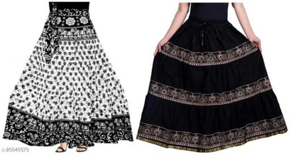 Casual Glamarous Women Western Skirts