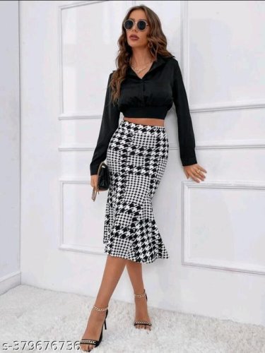 Ravishing Glamarous Women Western Skirts