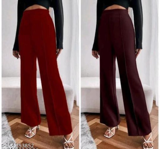 Pretty Sensational Women Women Trousers 