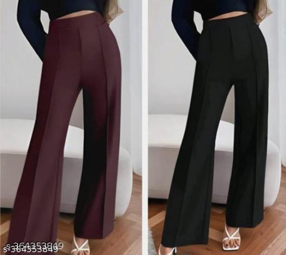 Pretty Sensational Women Women Trousers 