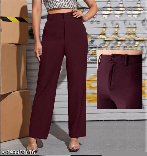 Classy Sensational Women Women Trousers 