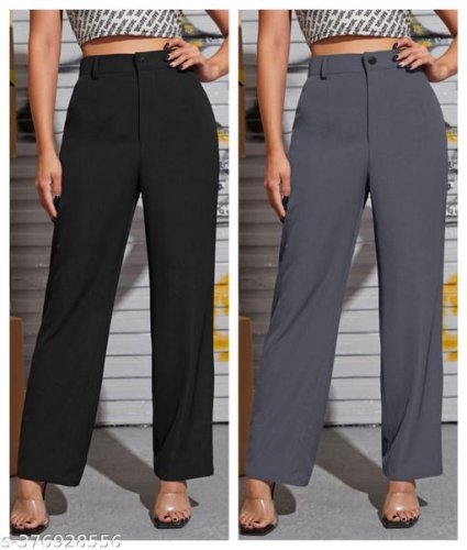 Classic Graceful Women Women Trousers 
