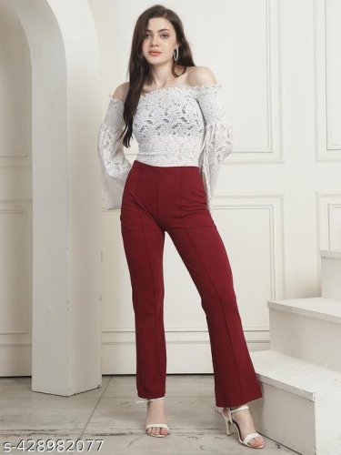 Trendy Glamorous Women Women Trousers 