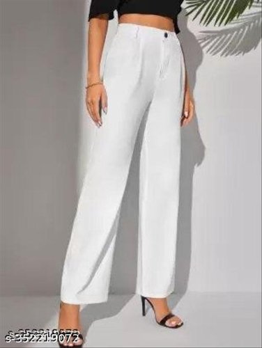 Stylish Feminine Women Women Trousers 