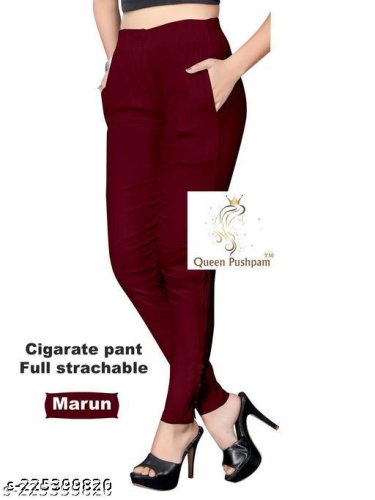 Pretty Graceful Women Women Trousers 