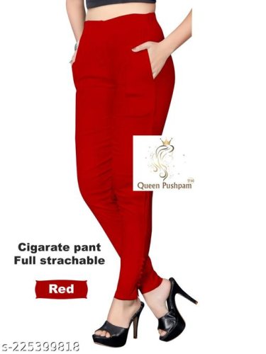 Pretty Graceful Women Women Trousers 