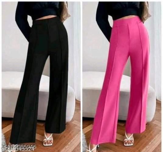 Trendy Retro Women Women Trousers 