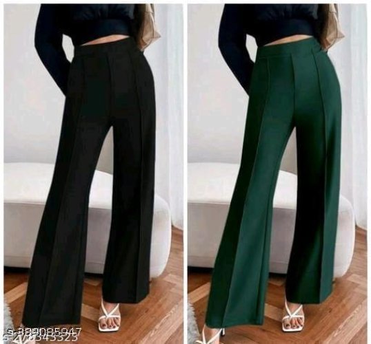Trendy Retro Women Women Trousers 