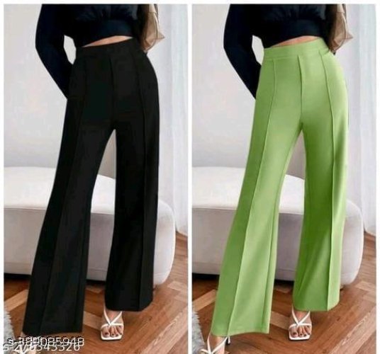 Trendy Retro Women Women Trousers 
