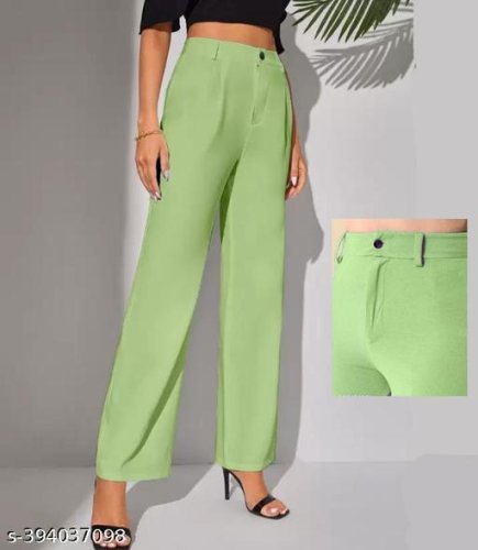 Trendy Graceful Women Women Trousers 