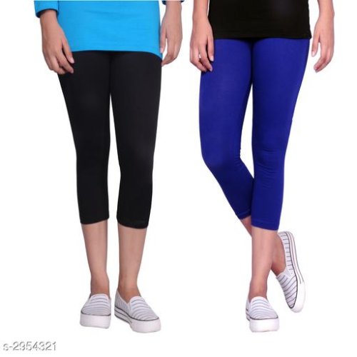 Camila Trendy Cotton Lycra Women's Capri's Combo Vol 9