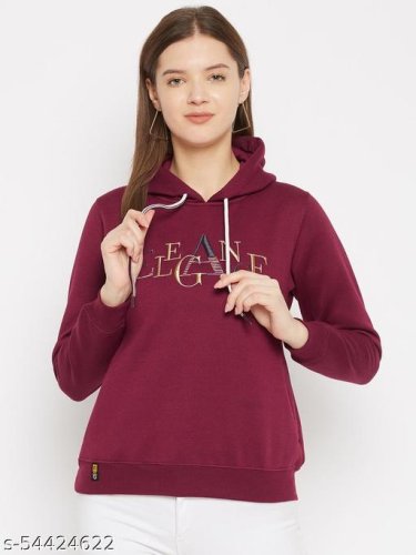 Fancy Feminine Women Sweatshirts