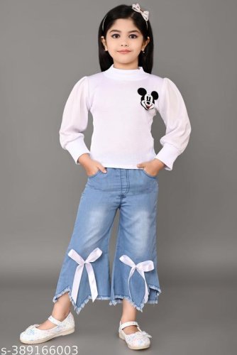 Tinkle Stylish Girls Top & Bottom Sets
