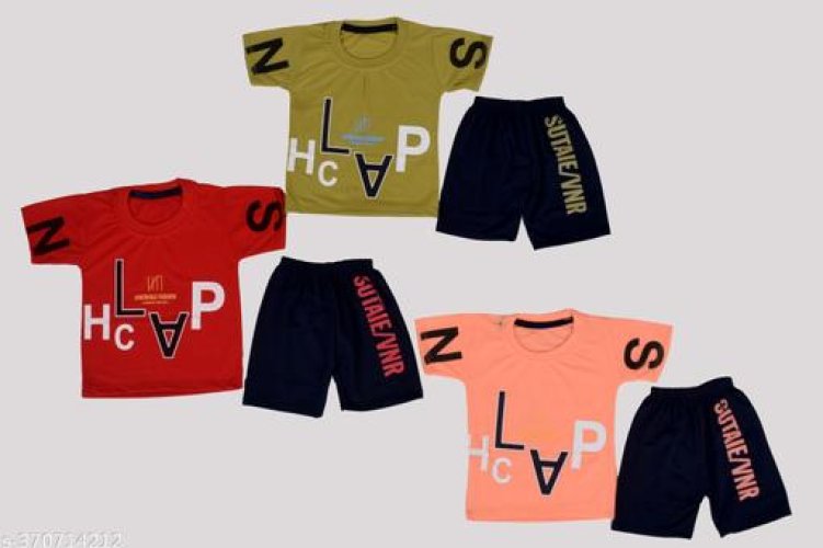 Princess Classy Boys Top & Bottom Sets