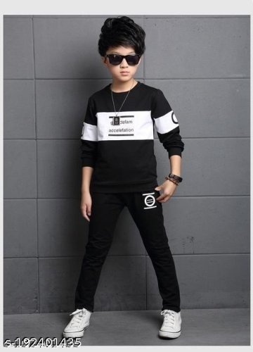 Flawsome Comfy Boys Top & Bottom Sets