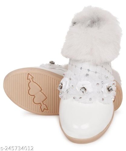 Fuzzy Beautiful Kids Girls Casual Shoes