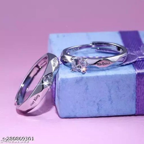 Shimmering Chunky Rings